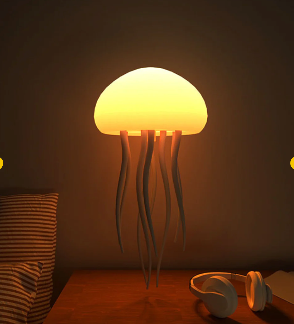 Mid-Century Modern Floor & Pendant Lamp with Edison Bulbs